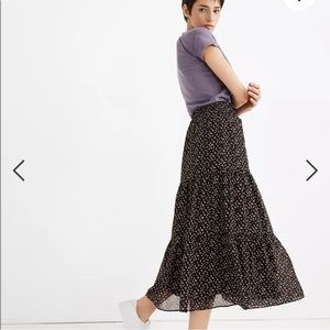 Madewell Midi Floral Skirt